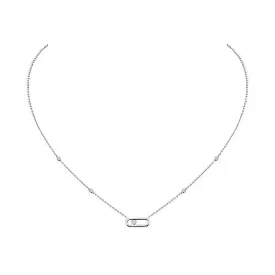 0.10ctw White Gold Diamond Necklace