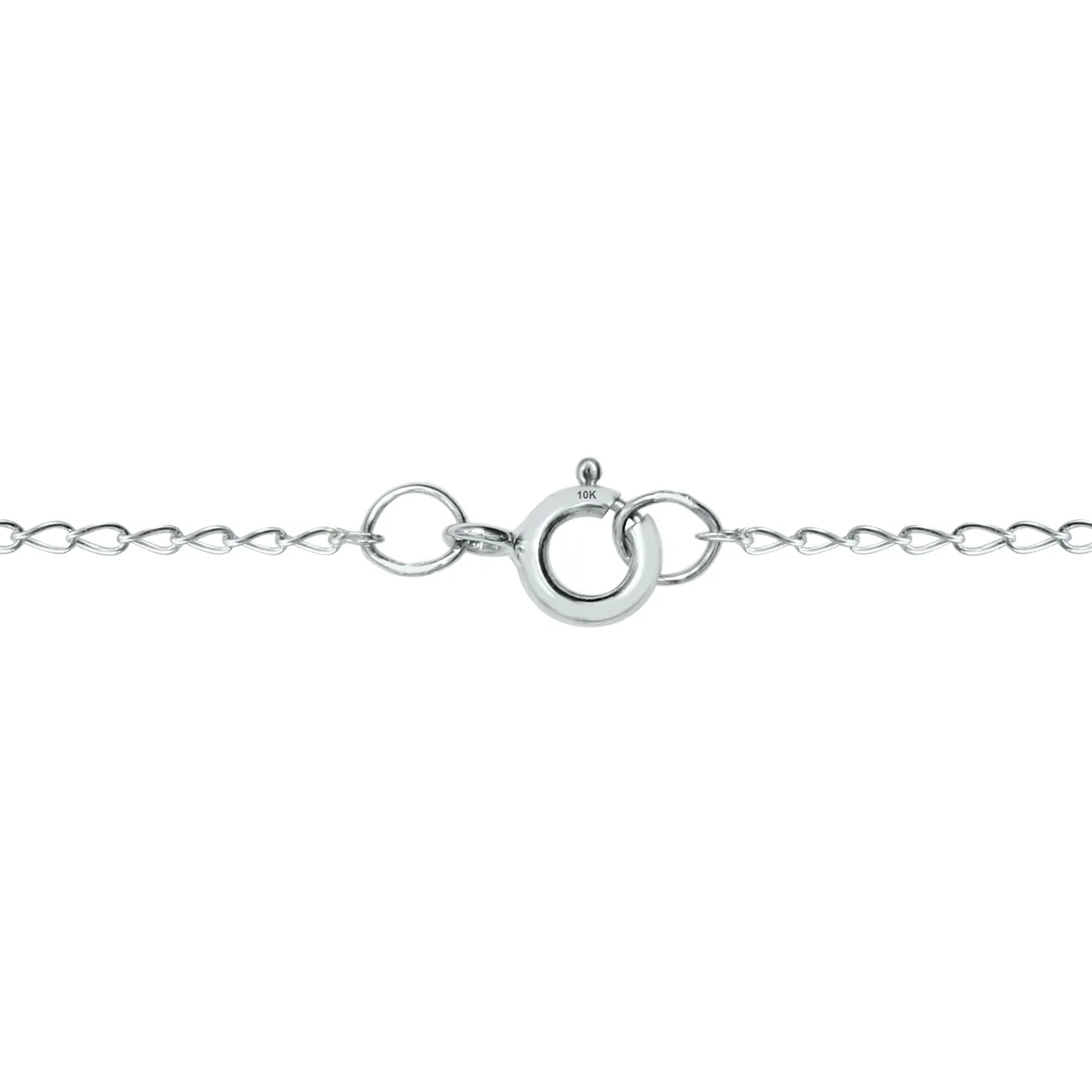 1/10 Carat Tw Diamond Arrow Pendant In 10K White Gold