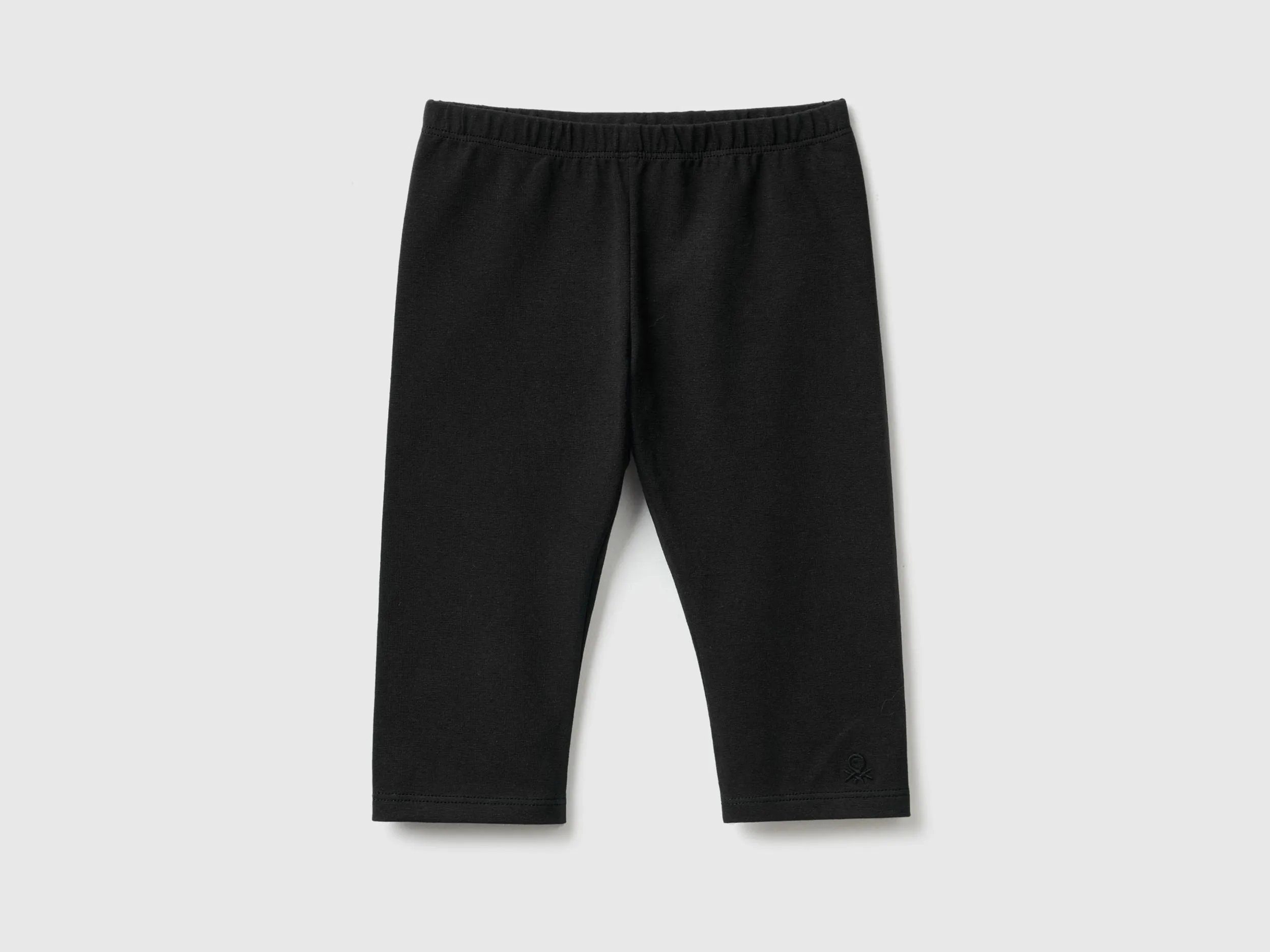 3/4 leggings in stretch cotton