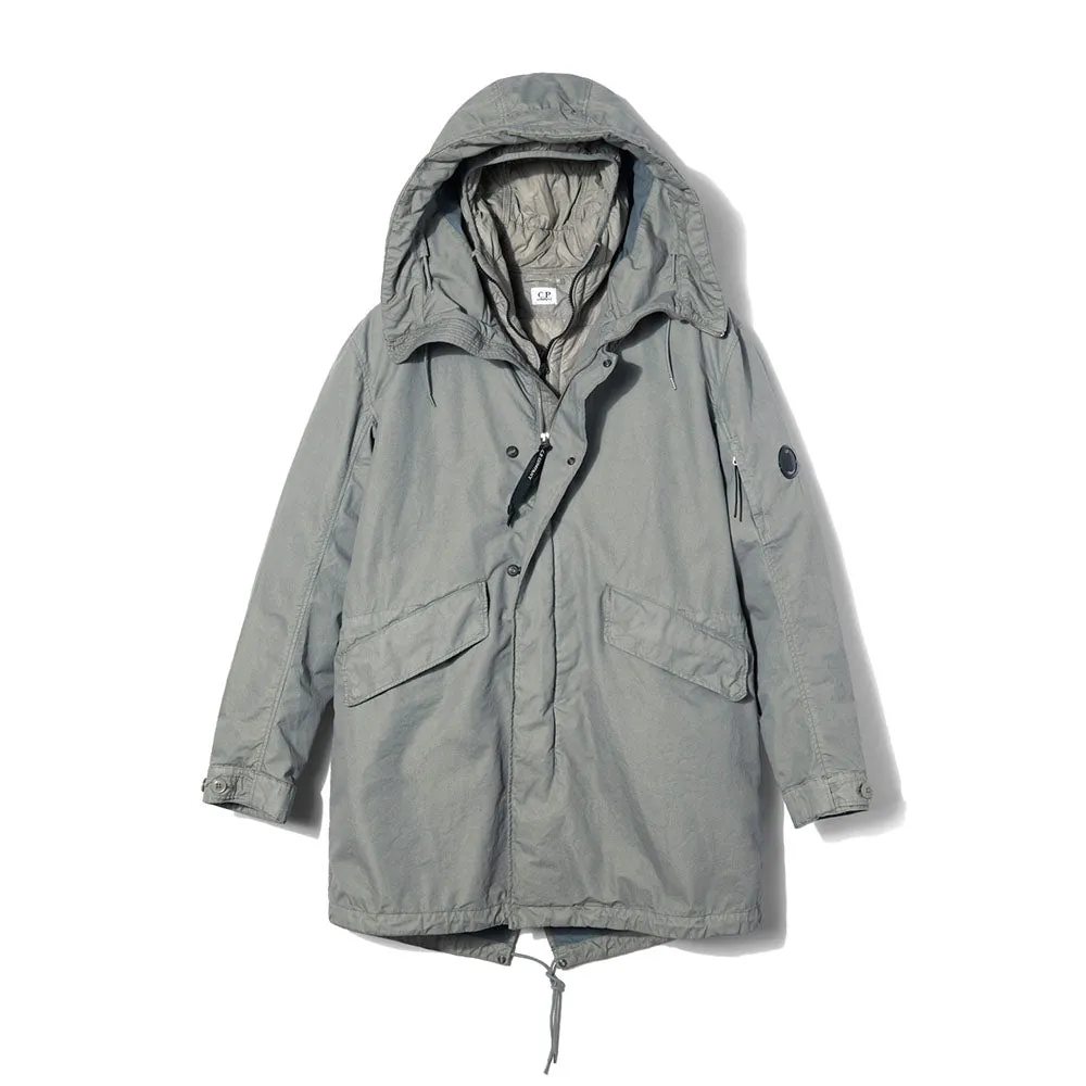 Sure, here is an optimized and descriptive version of the product title:

50 Fili Weather-Resistant Plated Parka with Insulated Lining