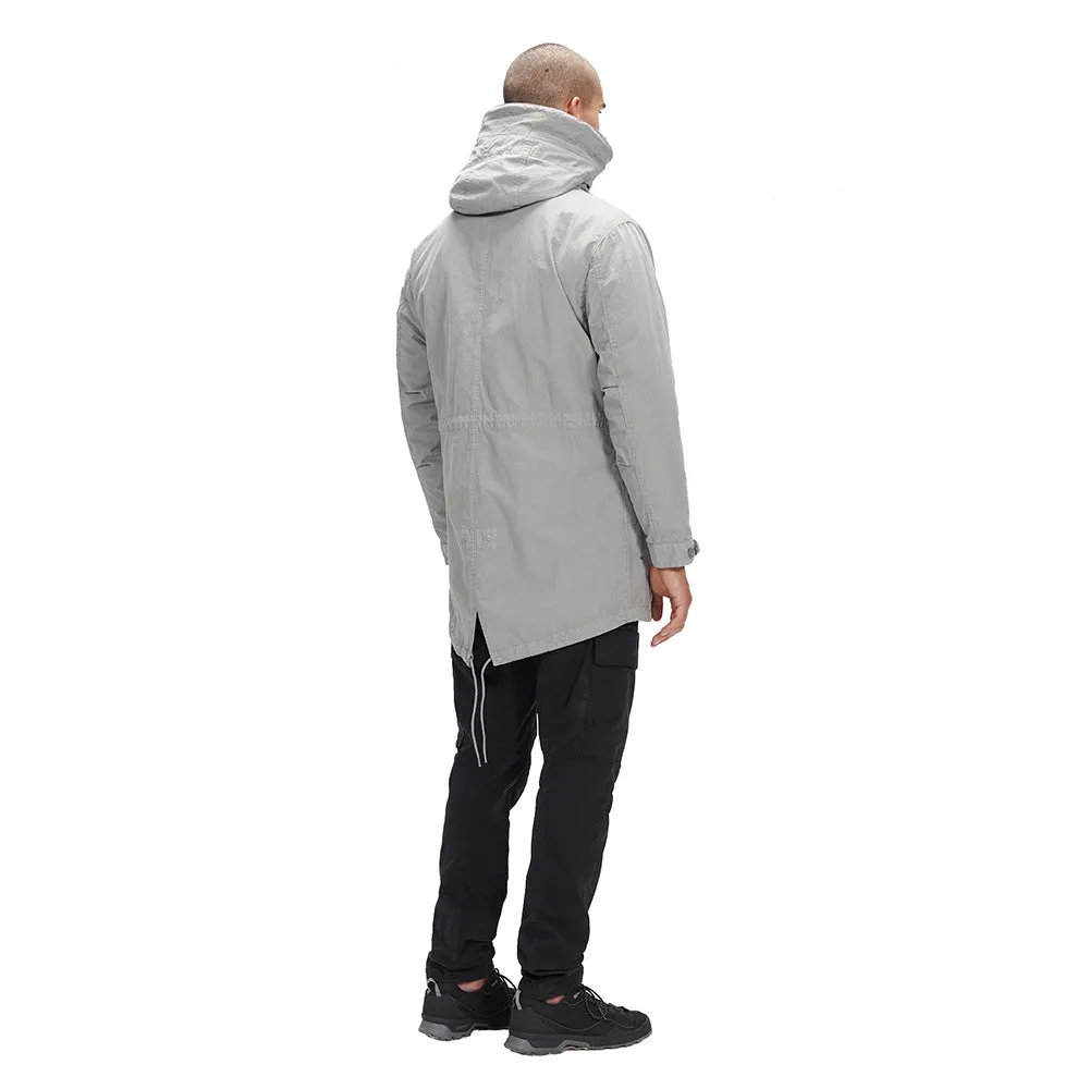 Sure, here is an optimized and descriptive version of the product title:

50 Fili Weather-Resistant Plated Parka with Insulated Lining
