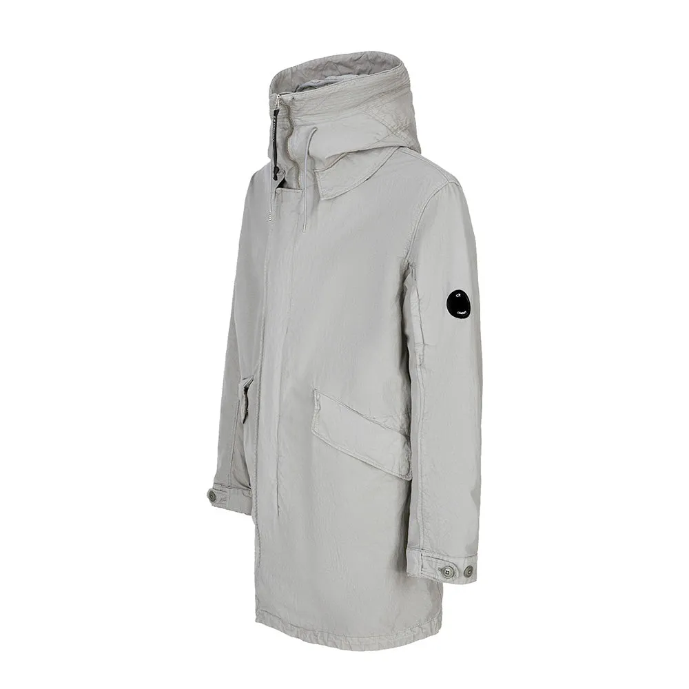 Sure, here is an optimized and descriptive version of the product title:

50 Fili Weather-Resistant Plated Parka with Insulated Lining