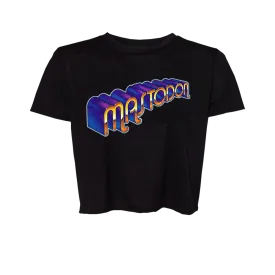 70's Logo Crop Top