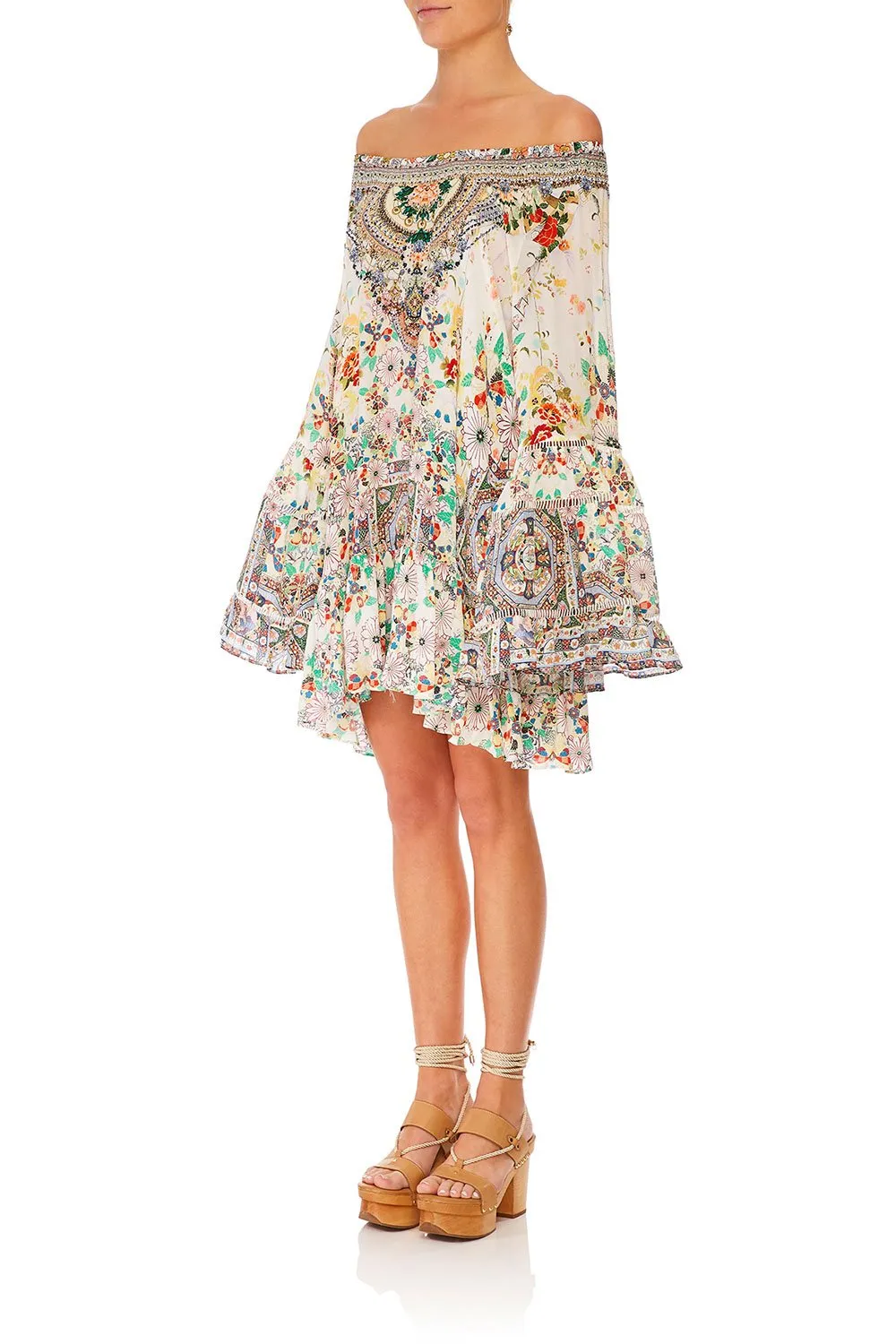 A-LINE FRILL DRESS TIME AFTER TIME