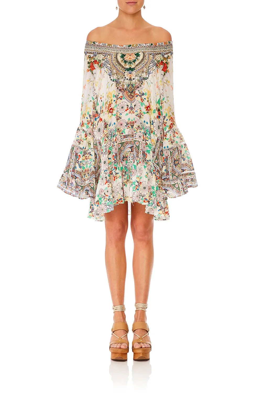 A-LINE FRILL DRESS TIME AFTER TIME