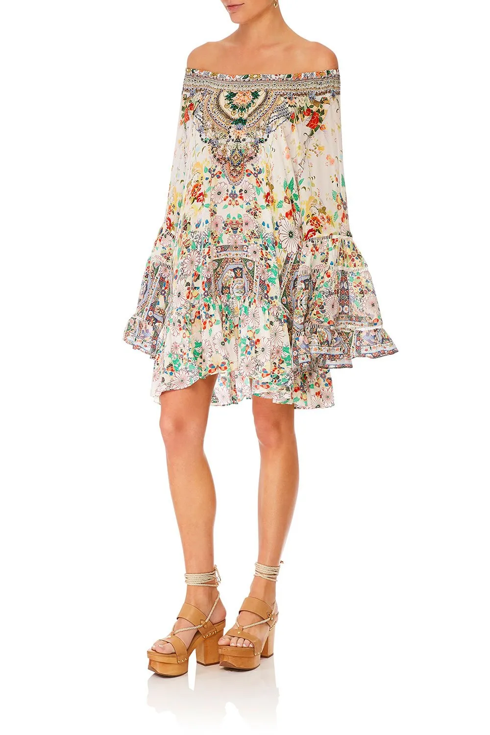 A-LINE FRILL DRESS TIME AFTER TIME