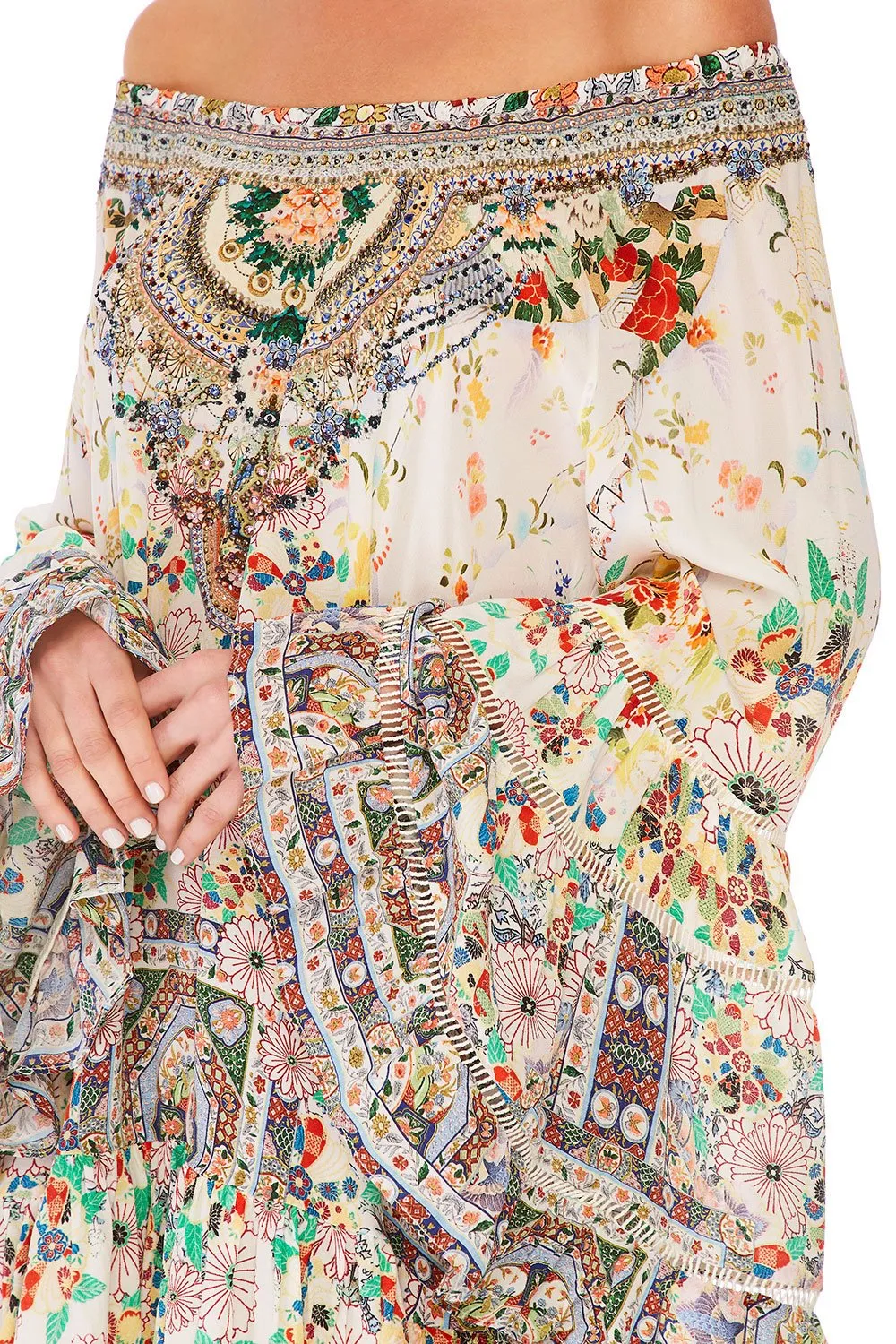 A-LINE FRILL DRESS TIME AFTER TIME