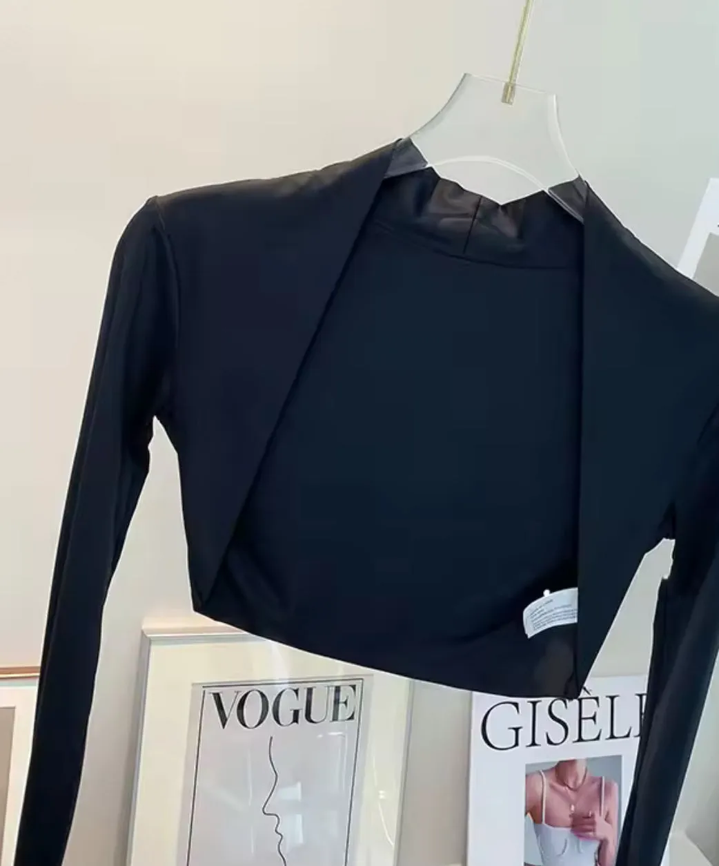 Alana Cropped Sports Cardigan