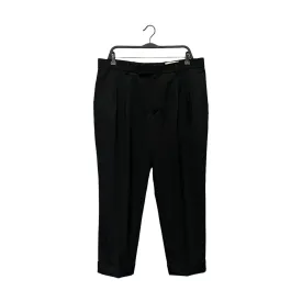 Alexander McQueen/Slacks/52/Cotton/BLK/