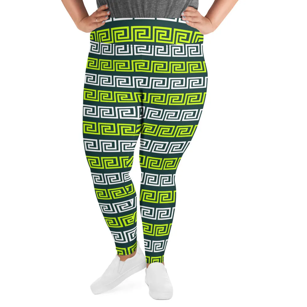 All-Over Print Plus Size Leggings