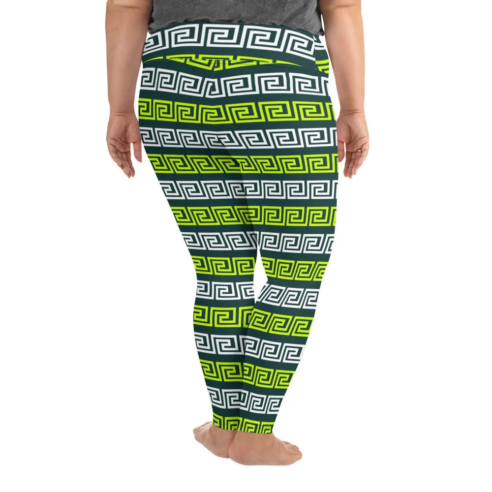 All-Over Print Plus Size Leggings