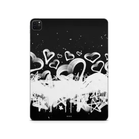 Apple iPad Skin Hearts and Stars