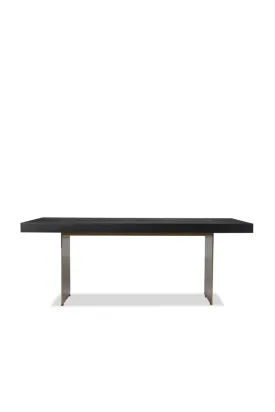 Ash Wood Brass Dining Table | Liang & Eimil Unma