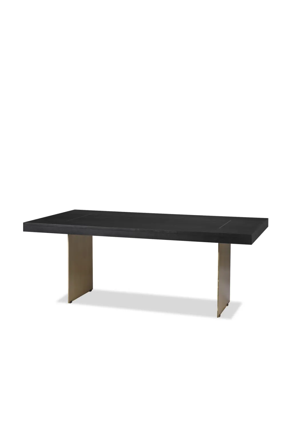 Ash Wood Brass Dining Table | Liang & Eimil Unma