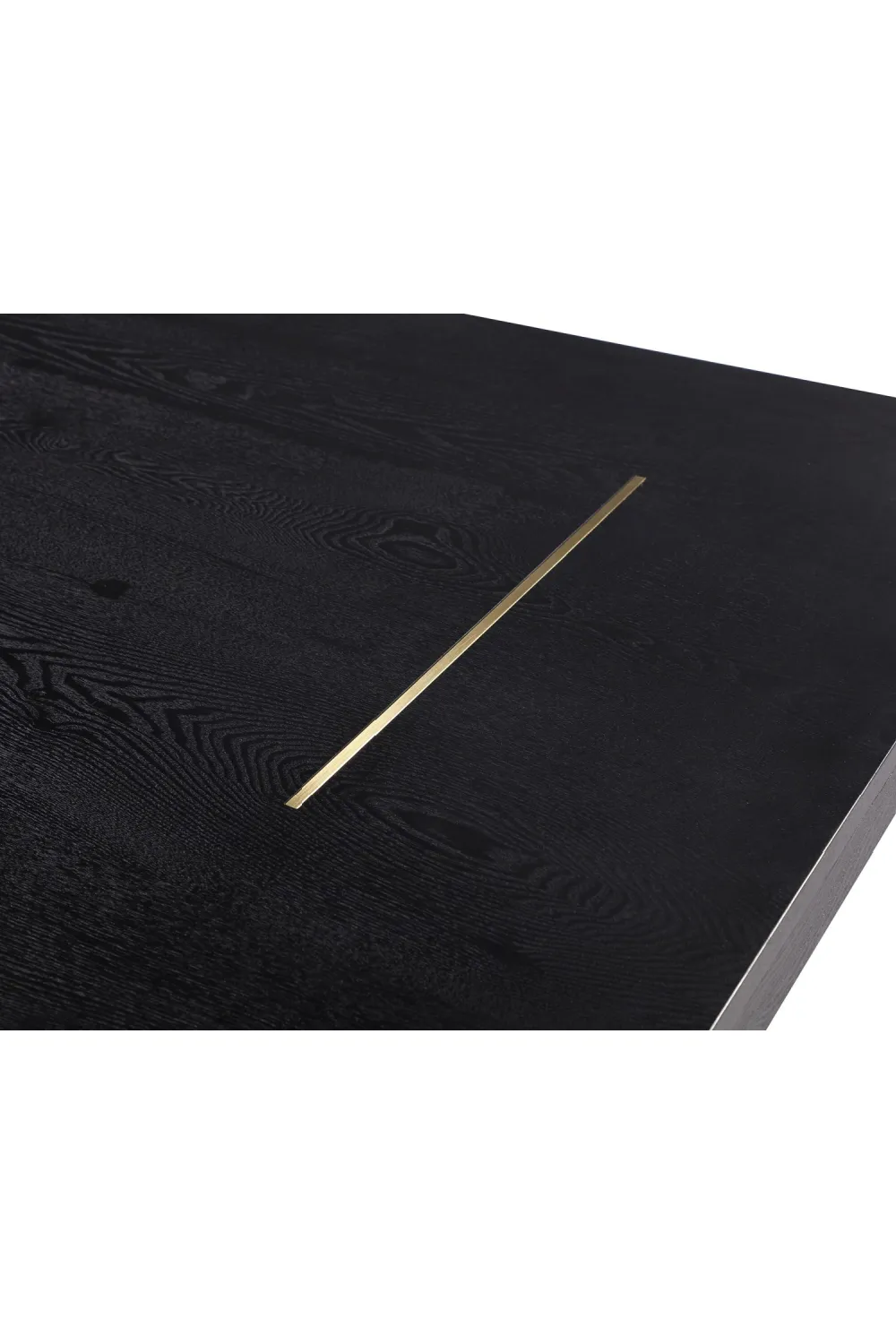 Ash Wood Brass Dining Table | Liang & Eimil Unma