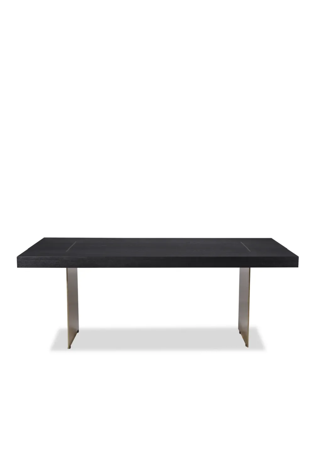 Ash Wood Brass Dining Table | Liang & Eimil Unma