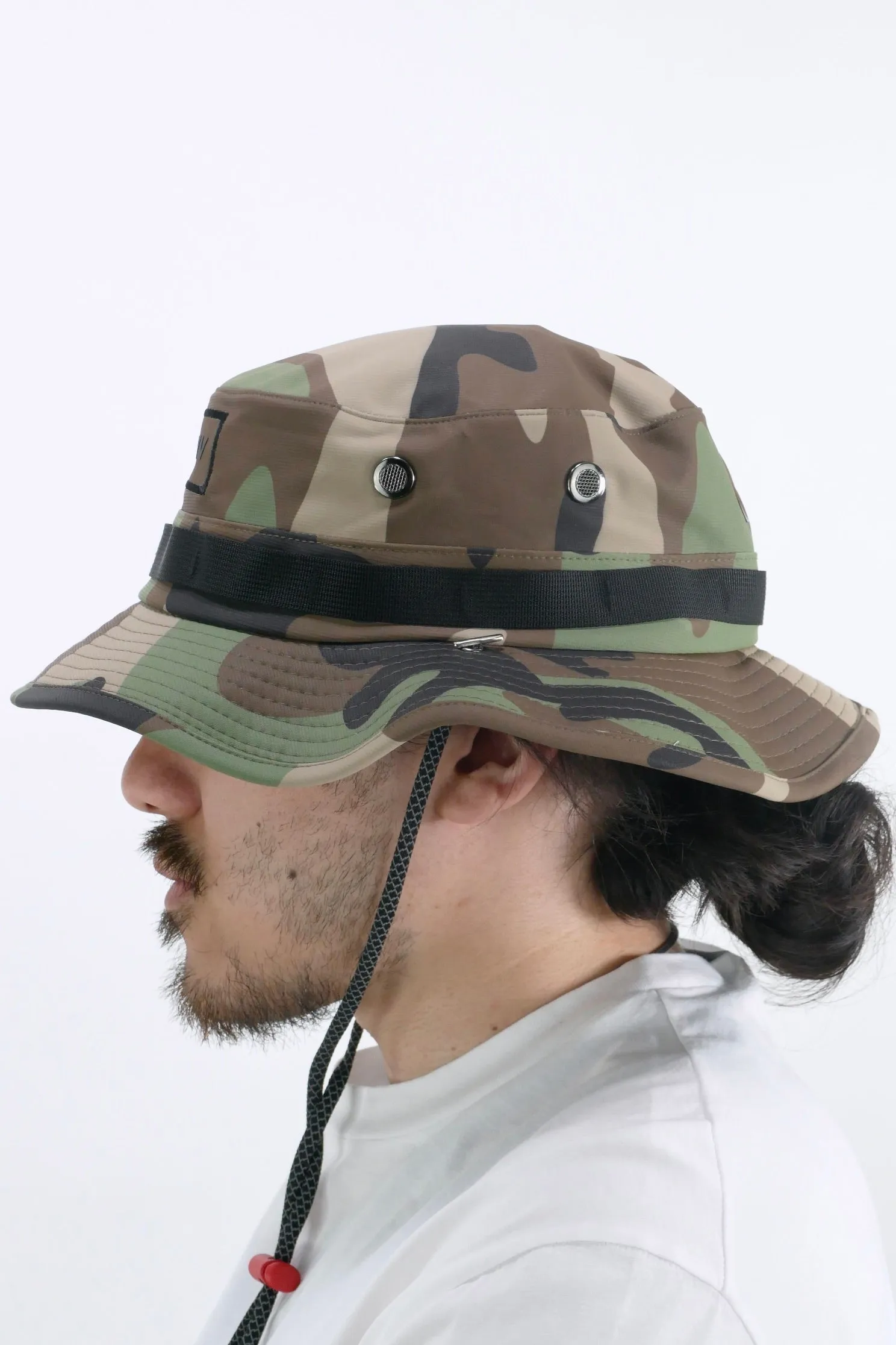 ASRV Waterproof Vented Boonie Hat - Woodland Camo