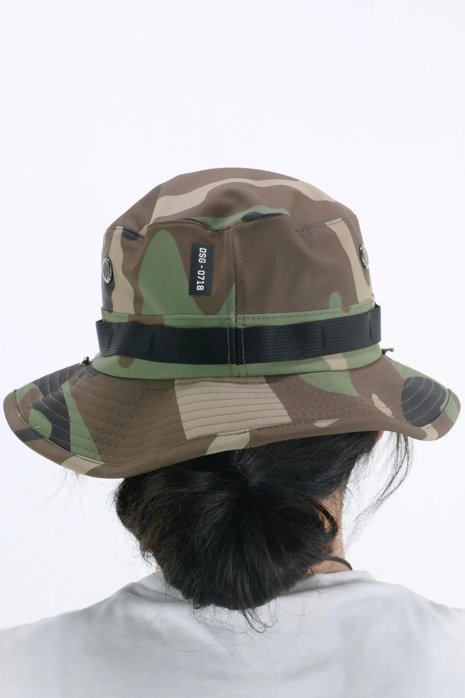 ASRV Waterproof Vented Boonie Hat - Woodland Camo