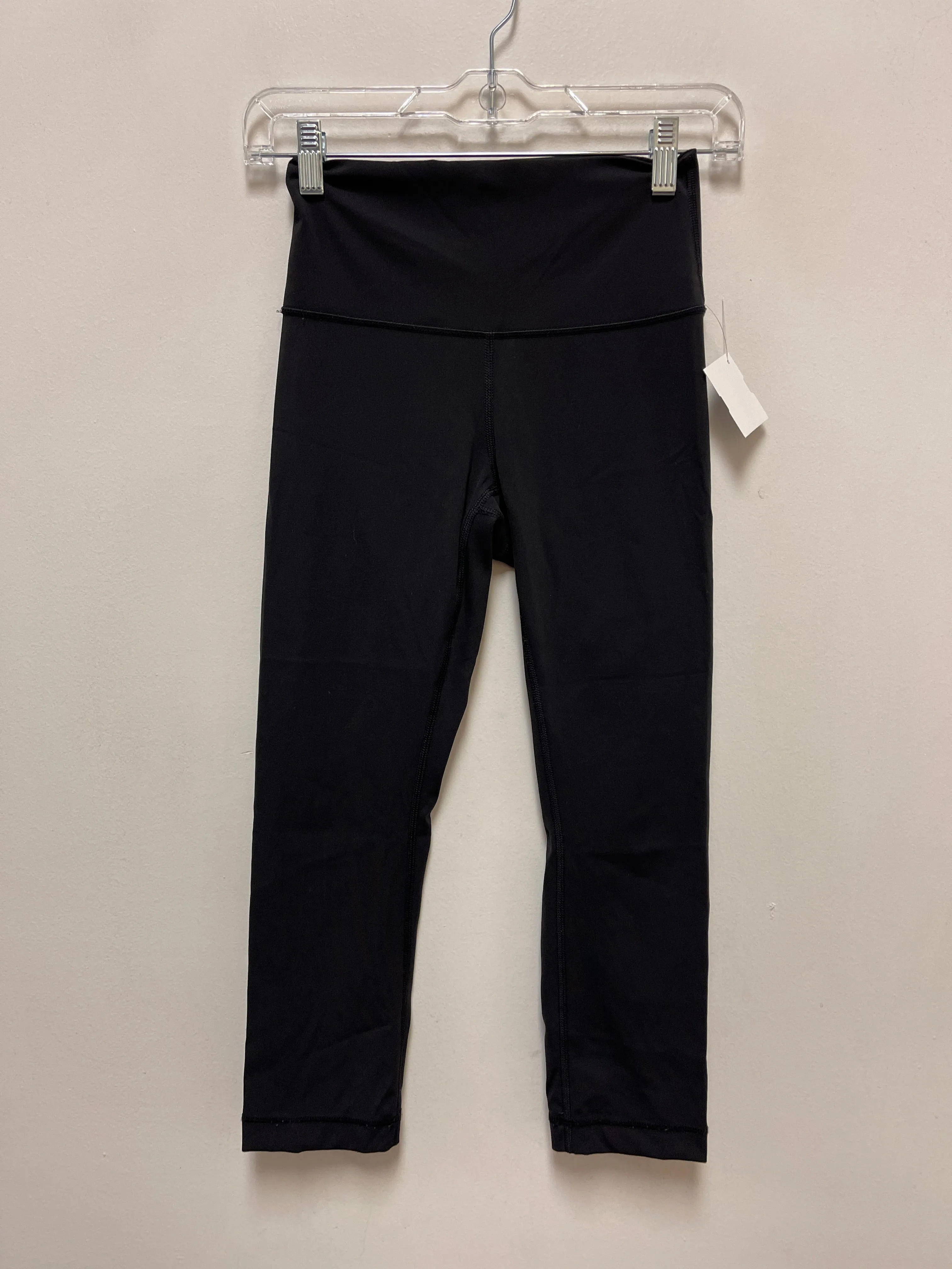 Athletic Capris By Lululemon In Black, Size: 4
