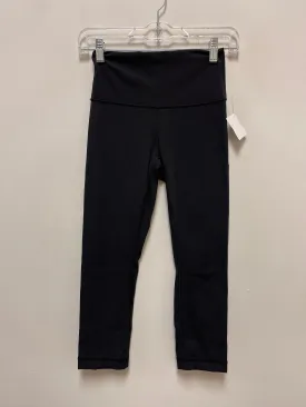 Athletic Capris By Lululemon In Black, Size: 4
