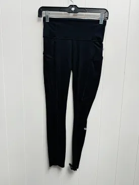 Athletic Capris By Lululemon In Black, Size: 4