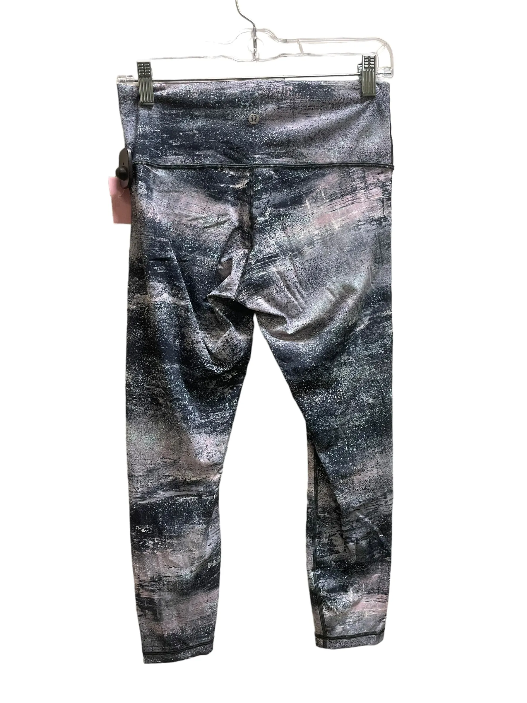 Athletic Capris By Lululemon In Blue & Purple, Size: 6