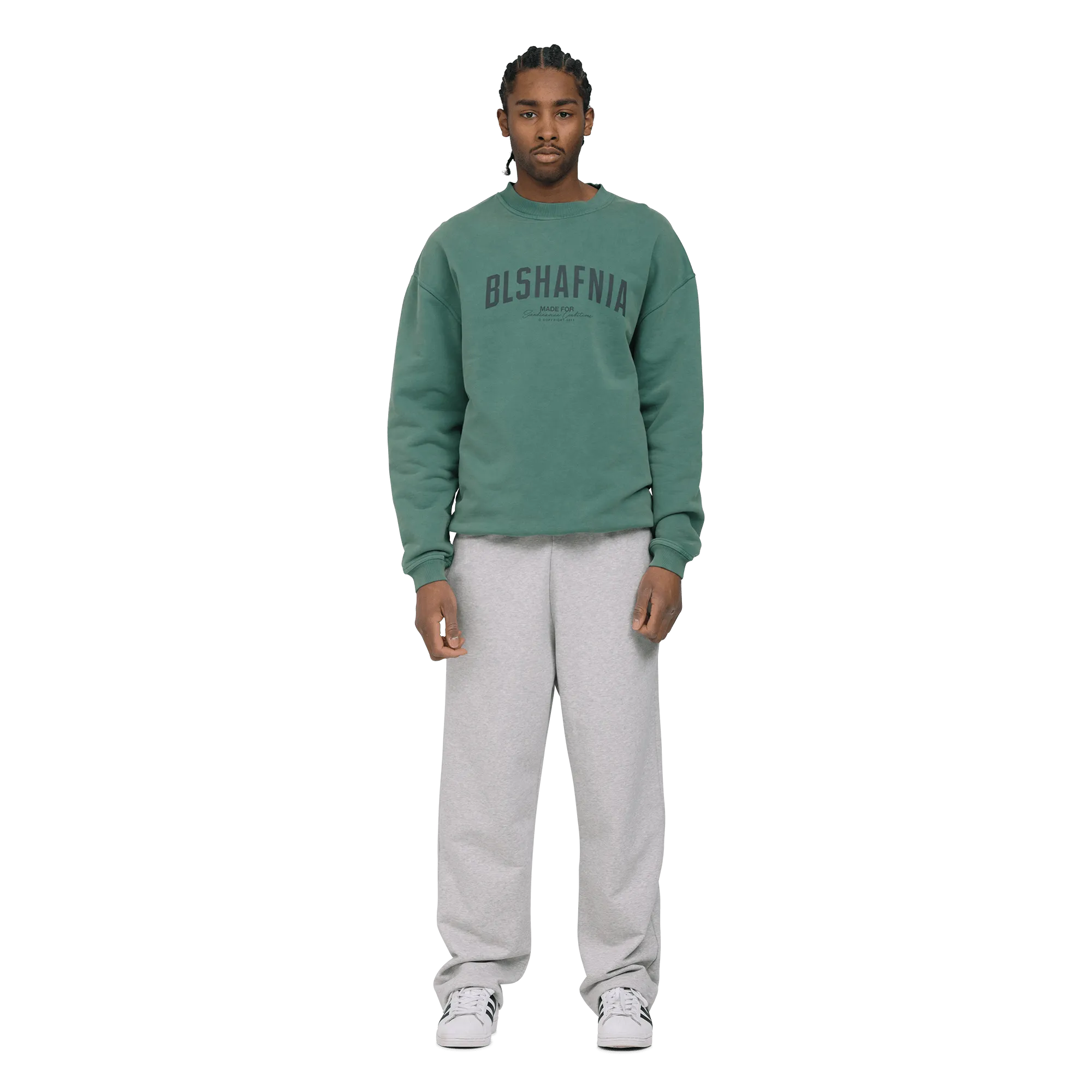 Backstage Crewneck - Vintage Green
