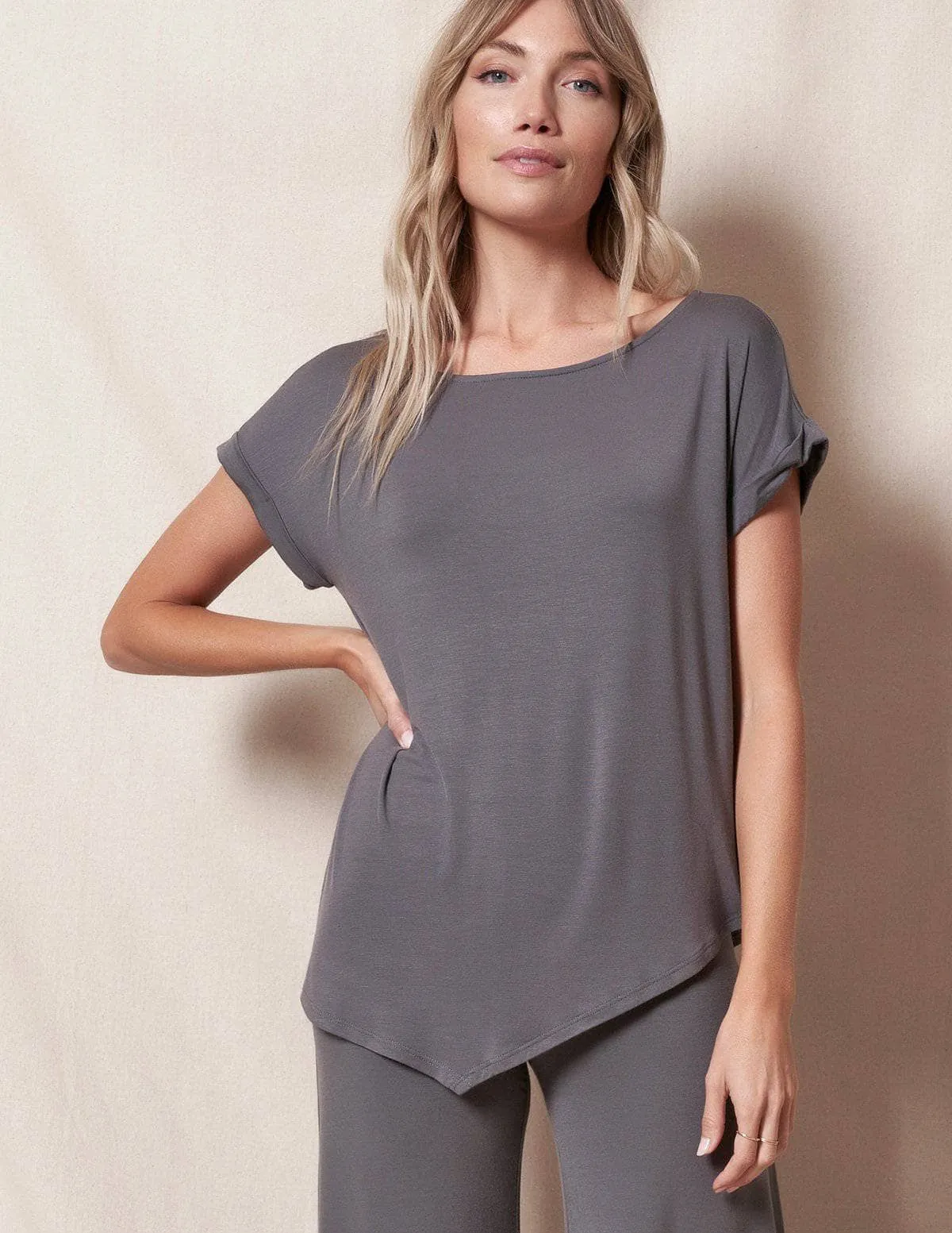Bamboo Asymmetric Tunic