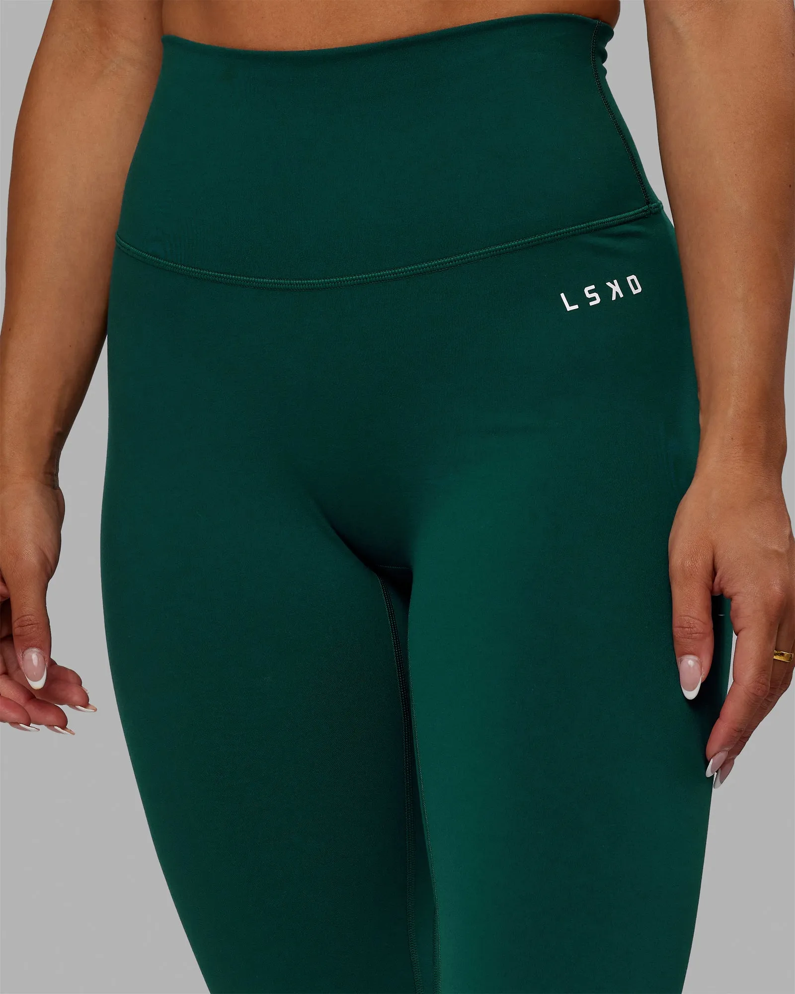 Base 2.0 Full Length Leggings - Dark Moss