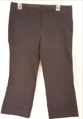 Black Express Capris