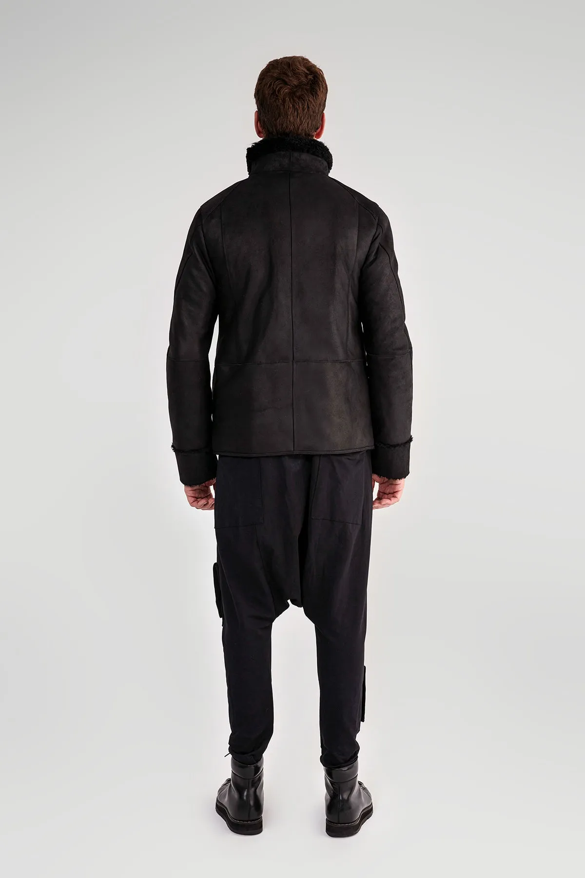 Black Shearling Jacket