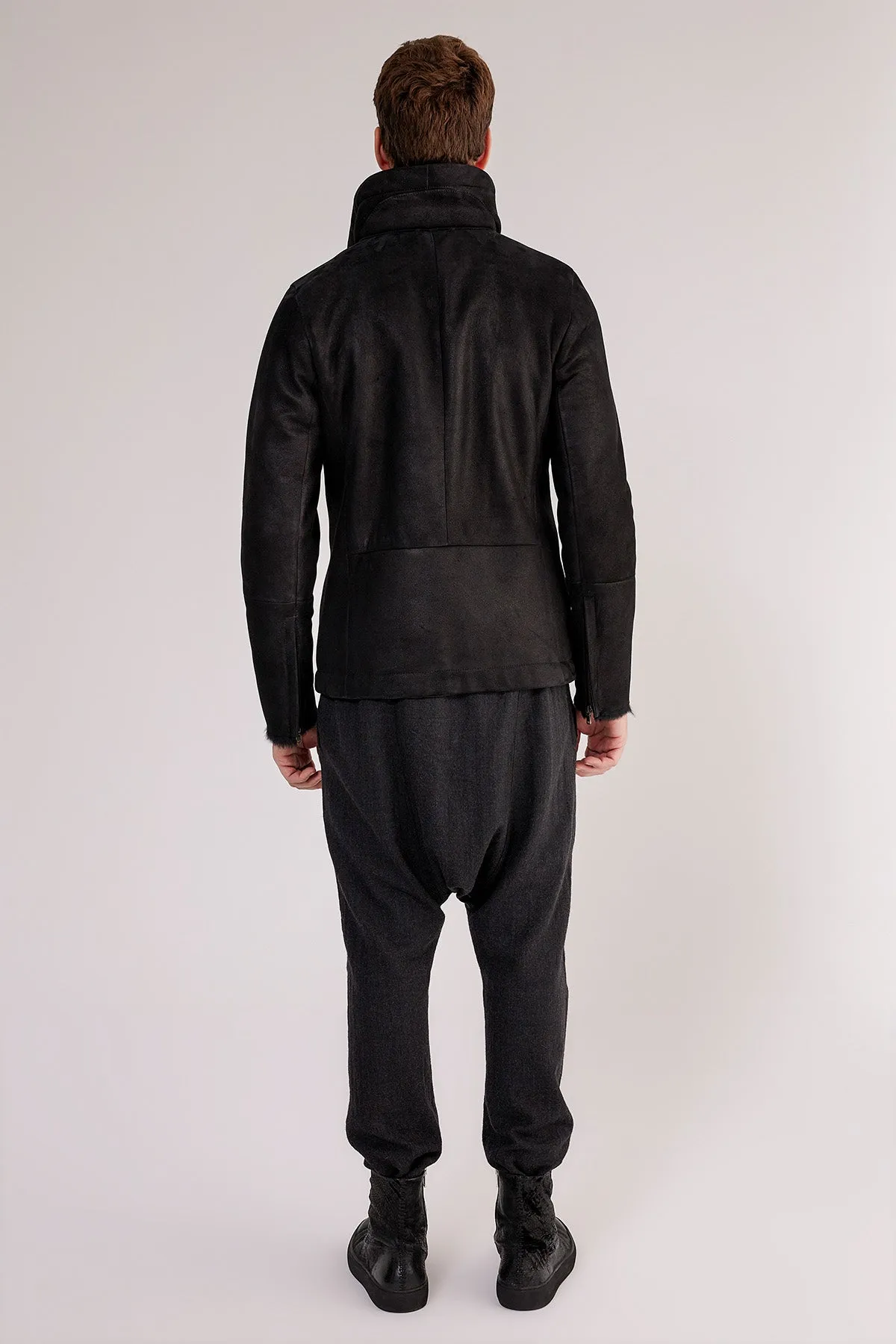 Black Shearling Jacket