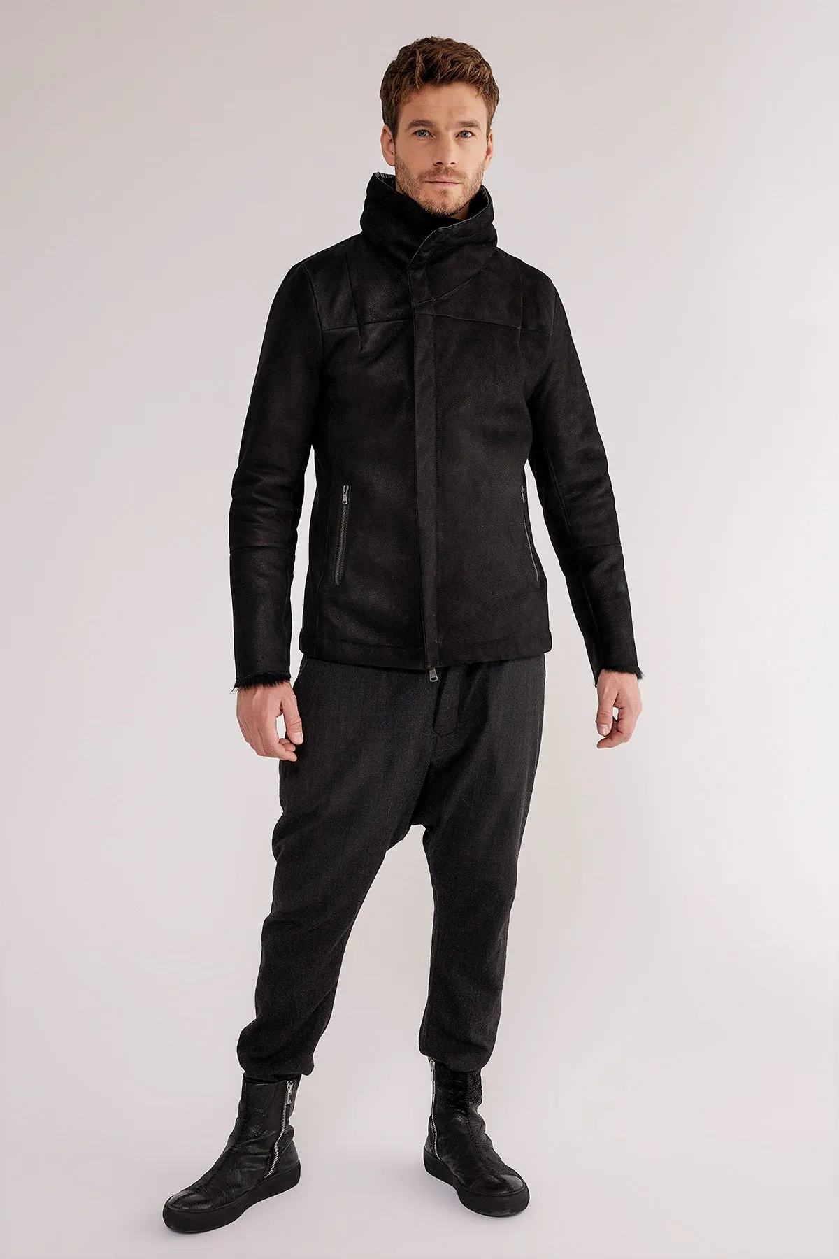 Black Shearling Jacket