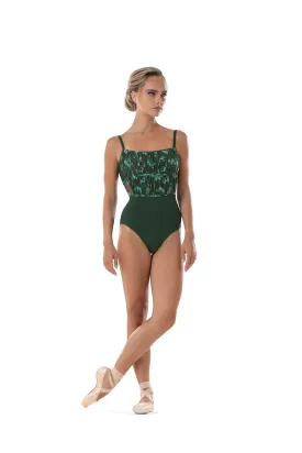 Bloch Ayla Mesh Detail Camisole Leotard - Girls