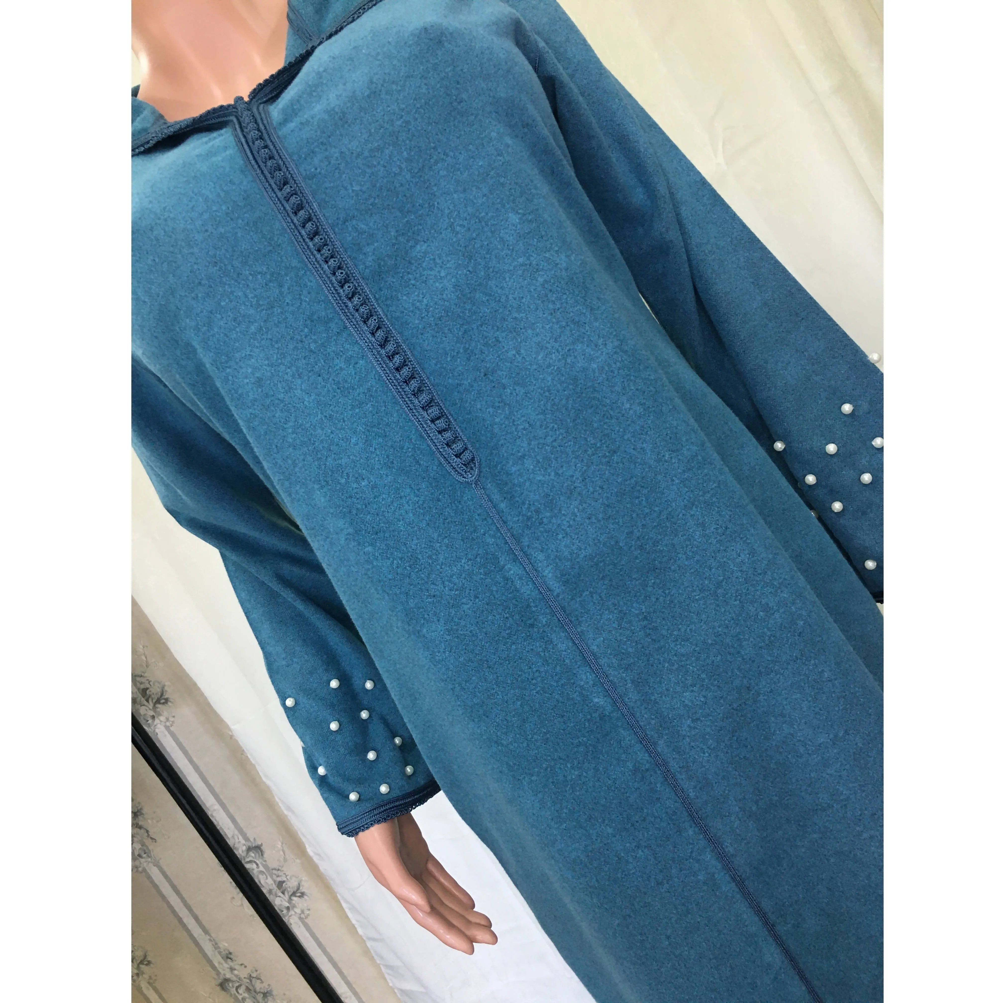 Blue Moroccan Djellaba