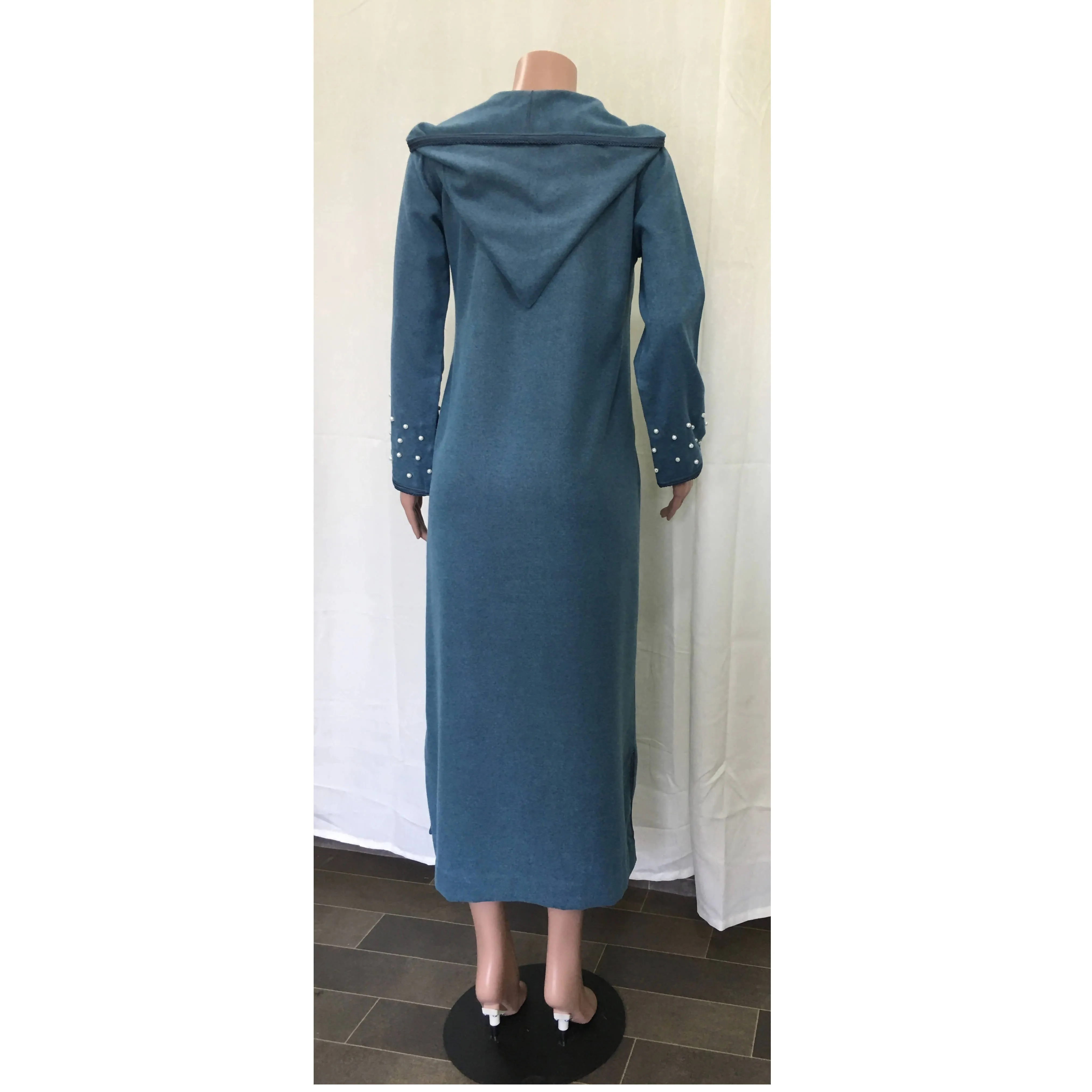 Blue Moroccan Djellaba