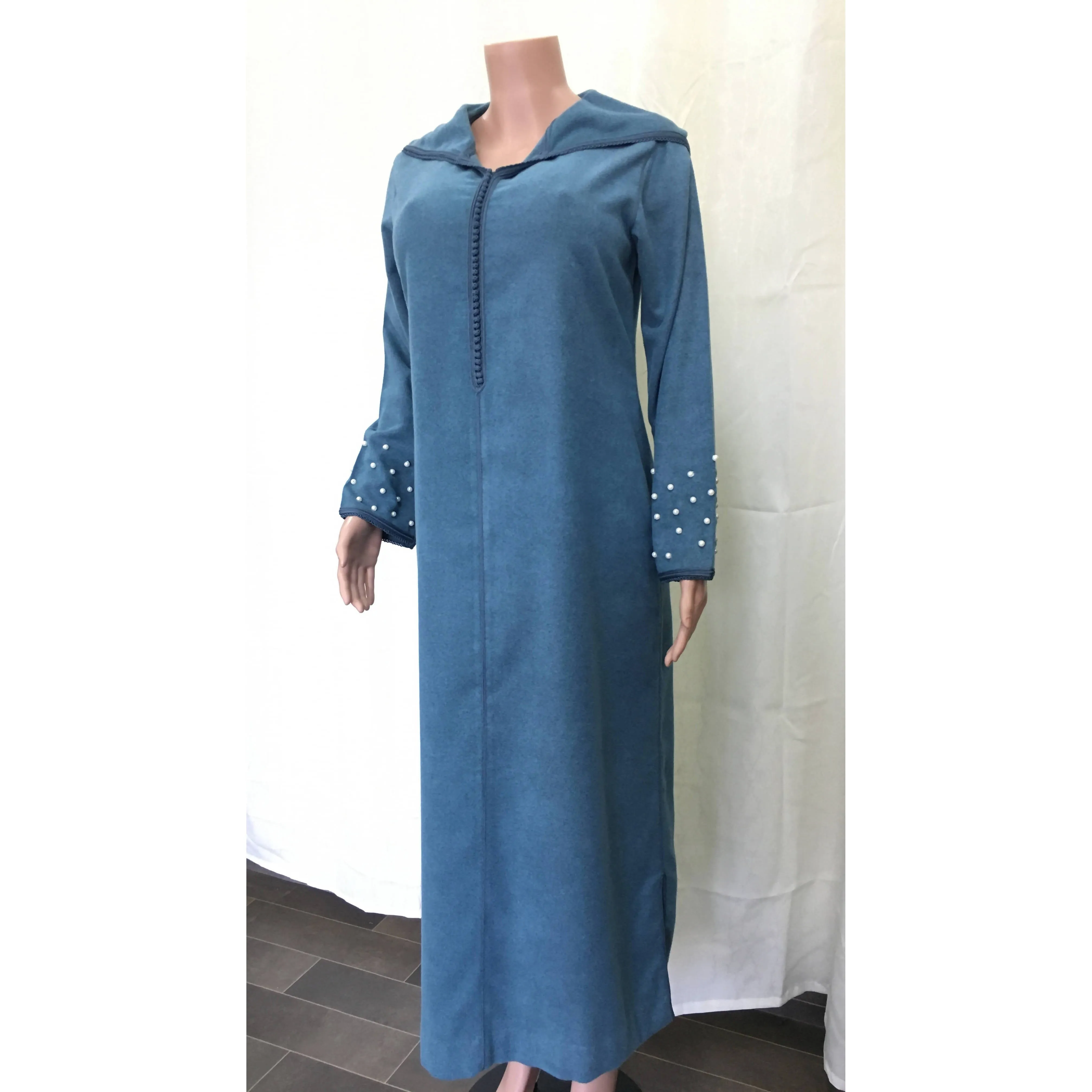 Blue Moroccan Djellaba