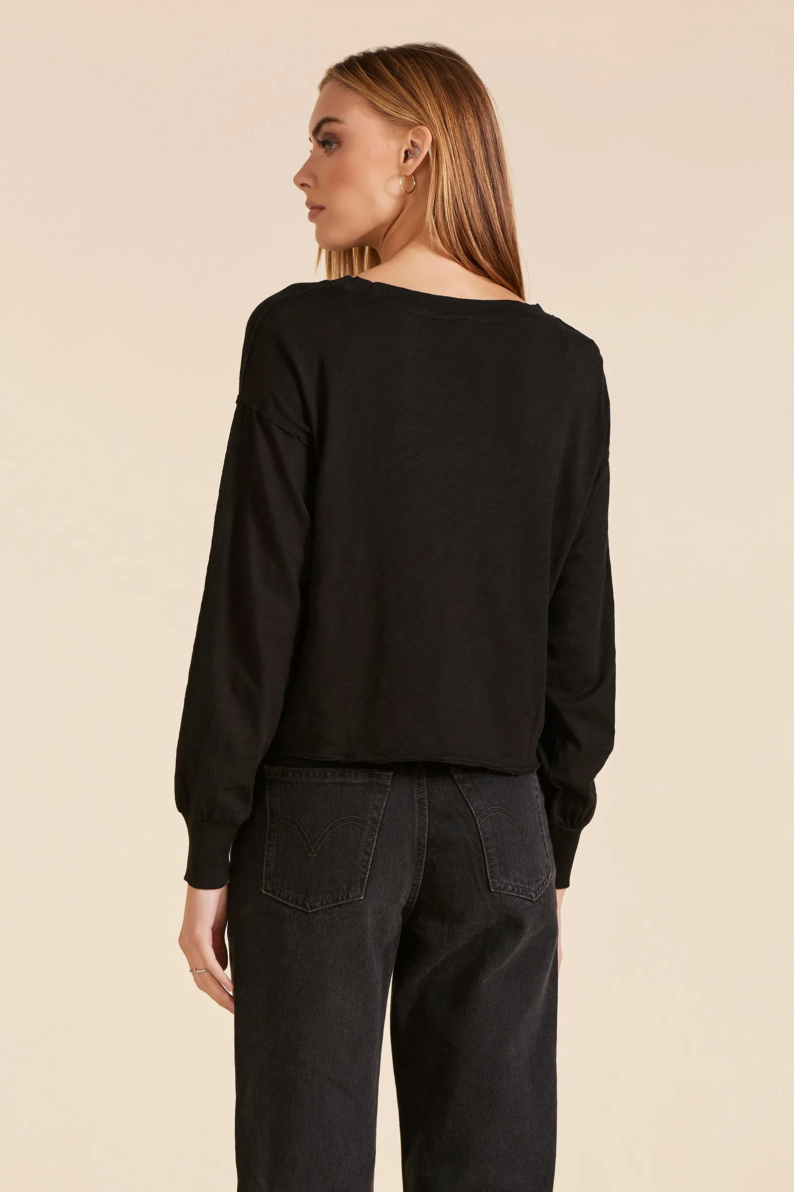 BOXY LONG SLEEVE TEE