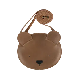 Britta Classic Purse | Bear | Cognac Classic Leather