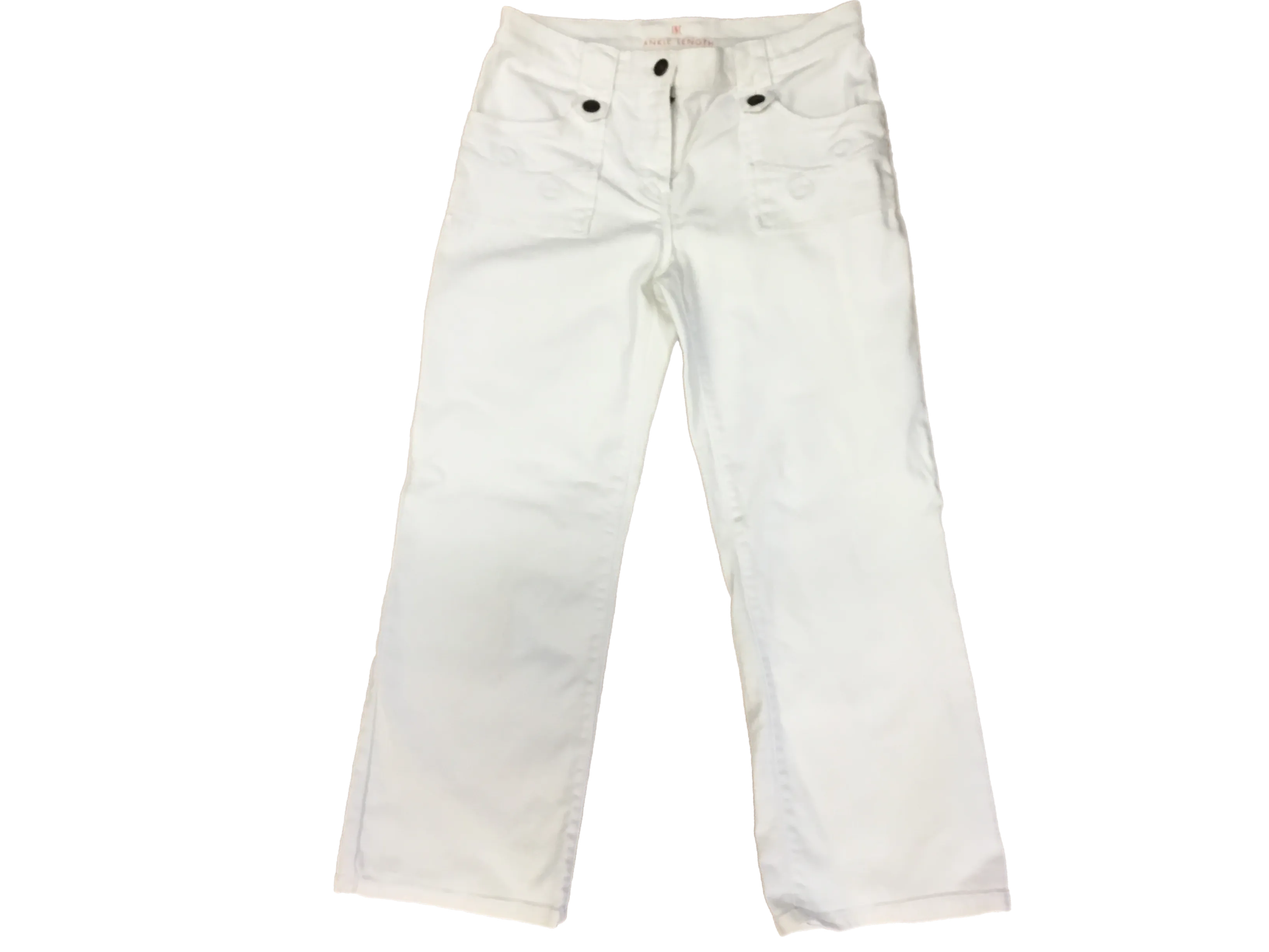 Capris By Inc In White, Size: 4