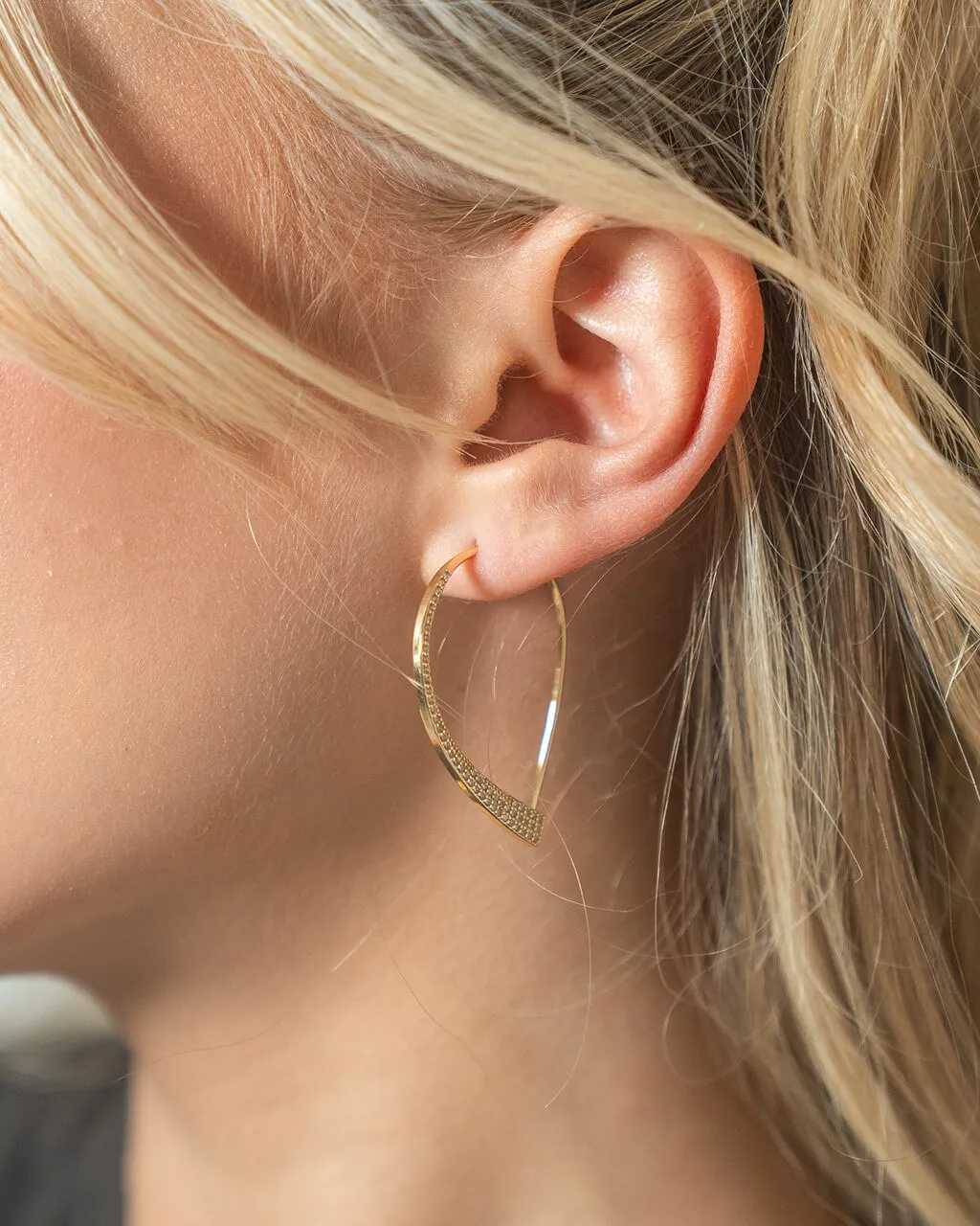 Carlotta CZ Threader Earrings