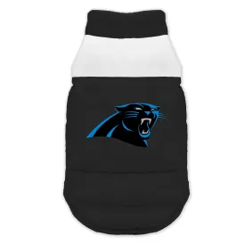 Carolina Panthers Pet Parka Puff Vest