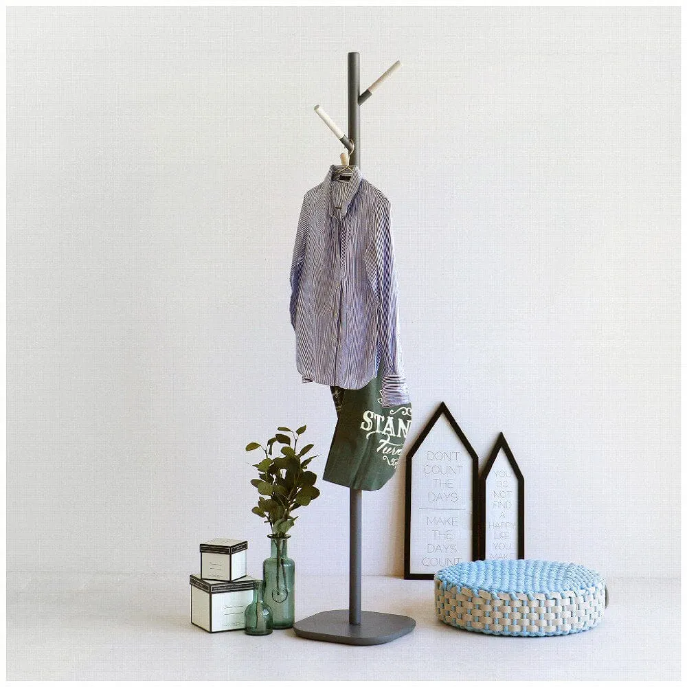 Cime Pole Hanger  320 X 320 X 1695 Ivory