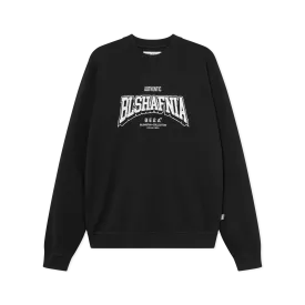 College Crewneck - Black