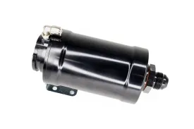 Coolant Expansion Tank / Remote Fill Billet Black Anodized w/ Mount