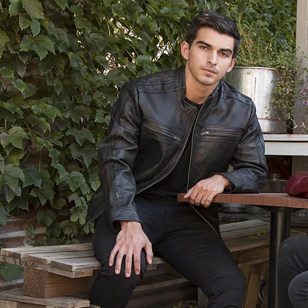 Cruiser Mens Leather Jacket