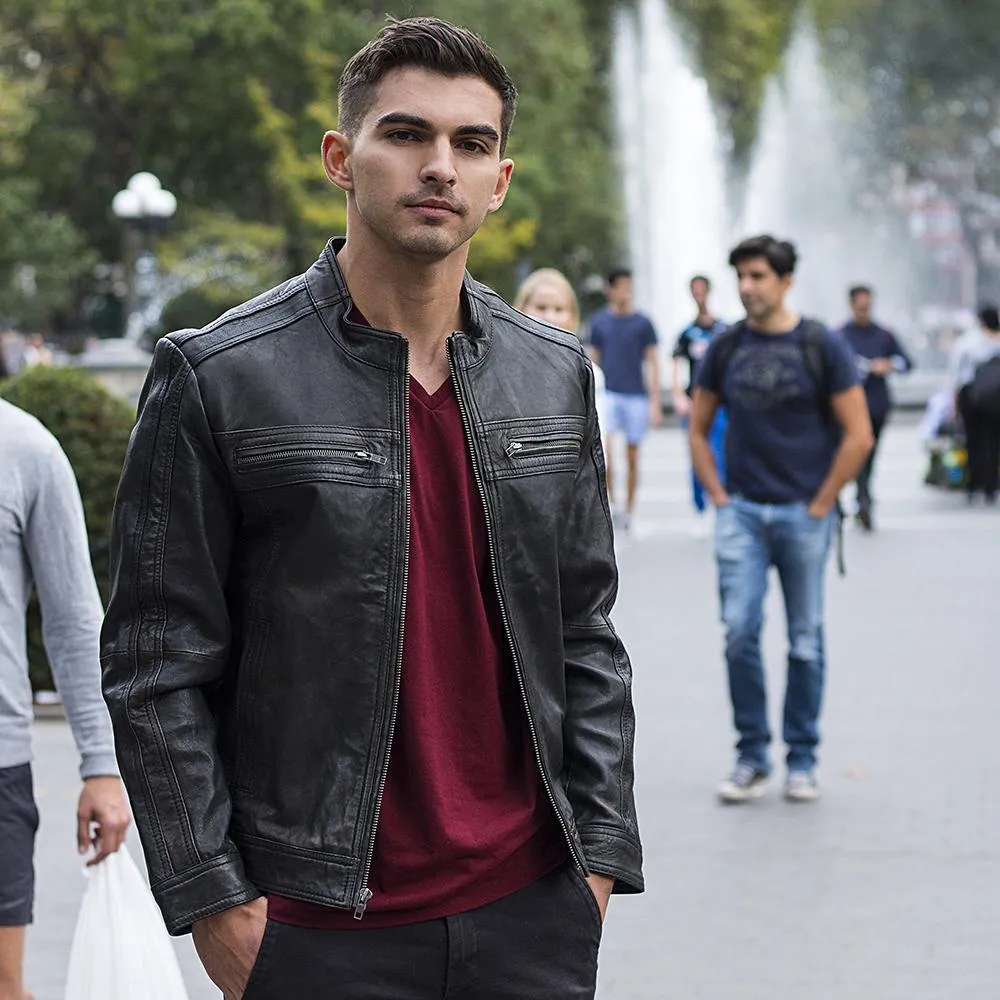 Cruiser Mens Leather Jacket