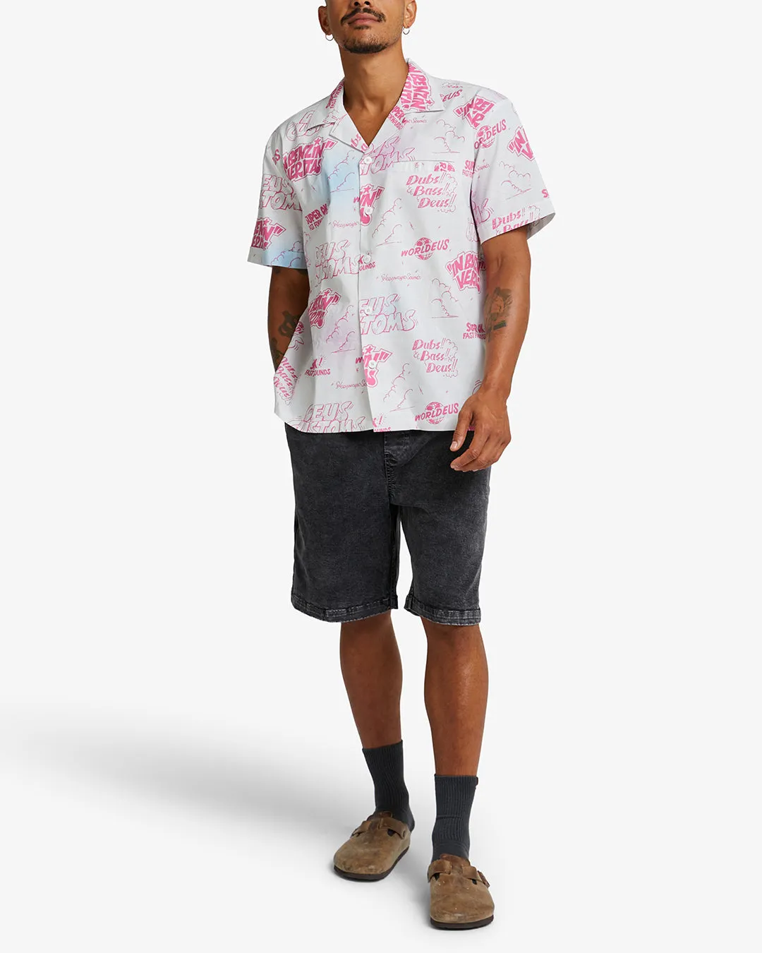 DUB BASS SHIRT - VINTAGE WHITE