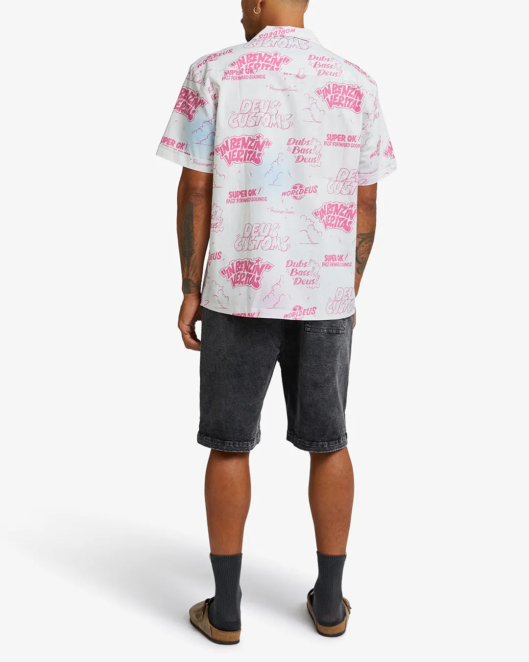 DUB BASS SHIRT - VINTAGE WHITE