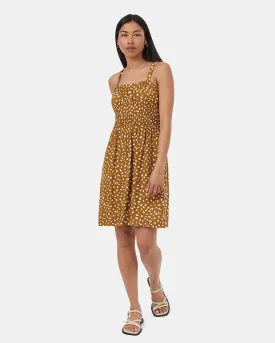 EcoWoven Crepe Smocked Dress